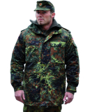 BW parka s vložkou flecktarn