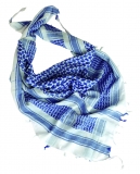 Šátek Arafat/Shemagh modrý