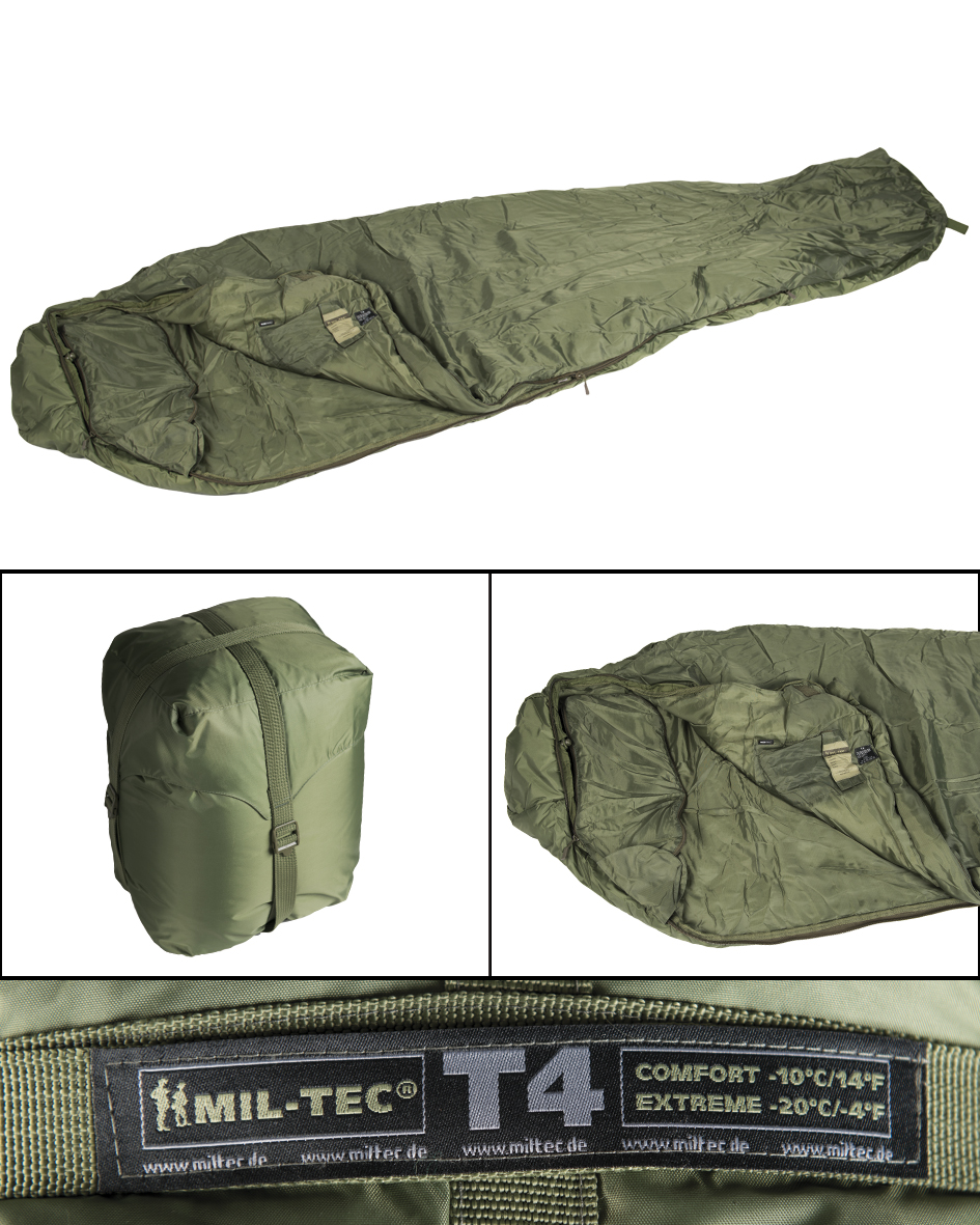 Spací pytel Tactical T4 oliv