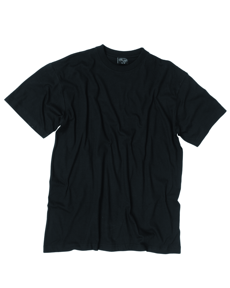 Tričko US Style bavlna černé