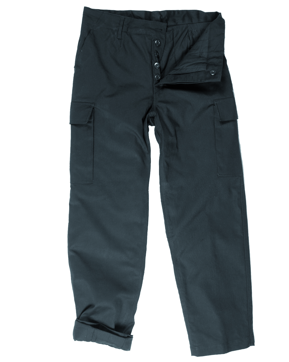 Kalhoty BW zateplené s Thermo vložko černé