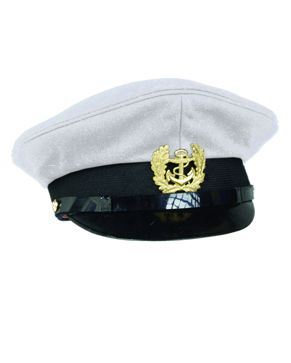 Čepice Námořní bílá