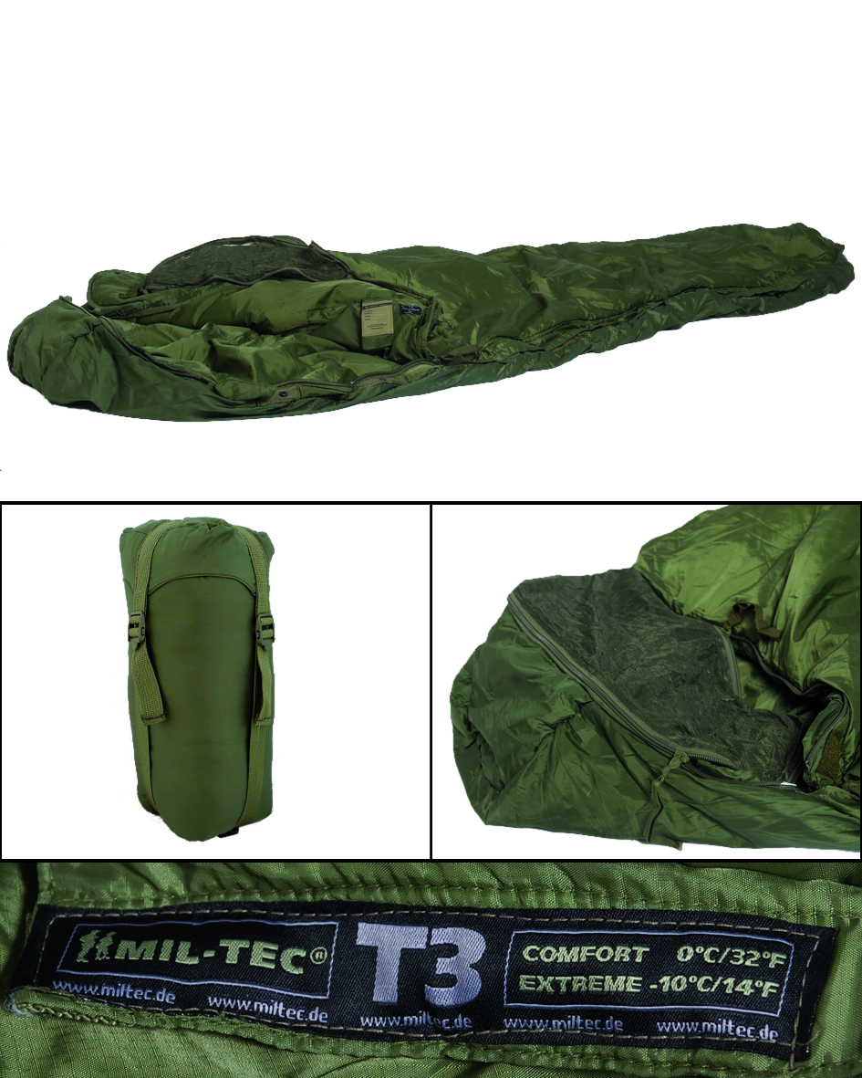 Spací pytel Tactical T3 oliv