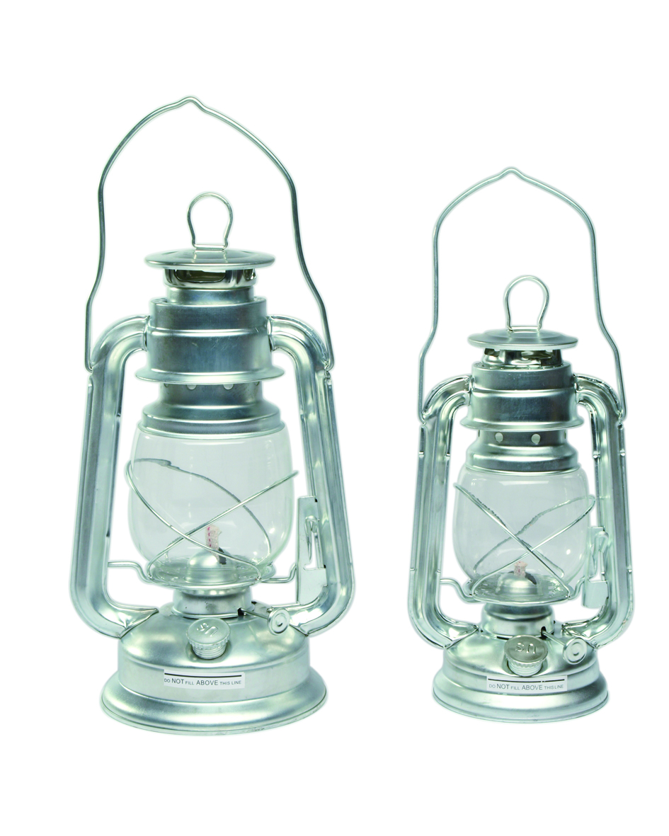 Lampa petrolej. zinek 23cm