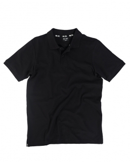 Tričko s límečkem černé