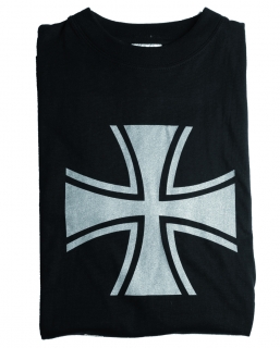 Tričko kříž černé