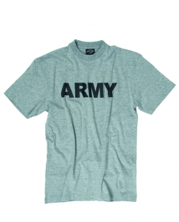 Tričko ARMY šedivé